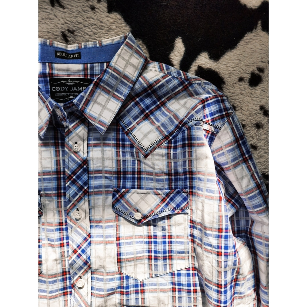 "CODY JAMES' MEN'S CLASSIC BUTTON UP- MULTI